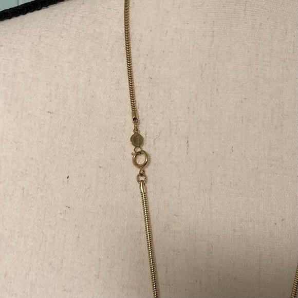 EUC Rare Vintage Accessocraft NYC Magnifying Glass Pendant Gold Tone Metal - Picture 12 of 13